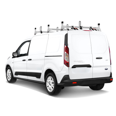 H1 Ladder Roof Rack for Ford Transit Connect 2014-On - Silver