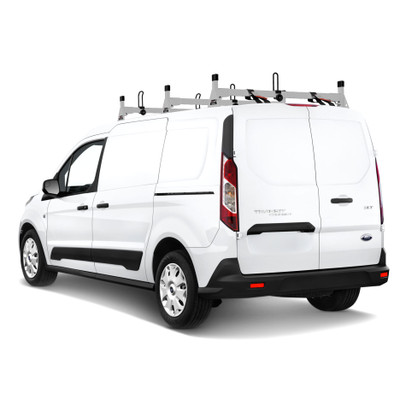 H1 Ladder Roof Rack for Ford Transit Connect 2014-On - Stainless Steel