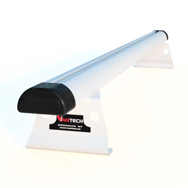 H3 Ladder Roof Rack For Box Trucks (Single Bar) - White