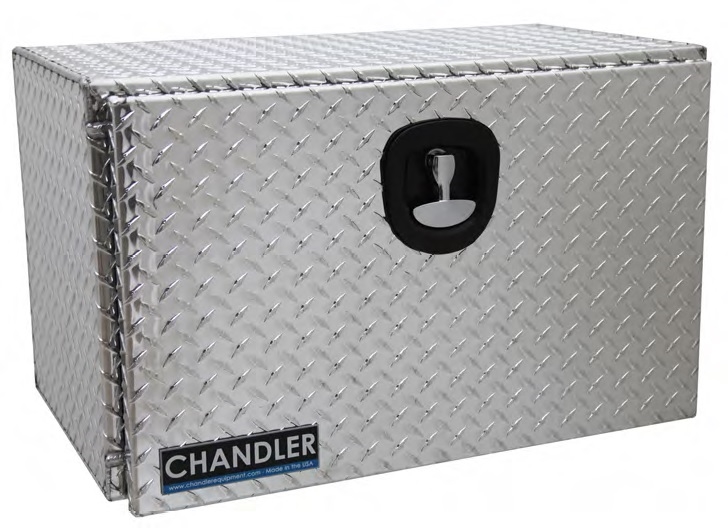 OLD-Chandler Underbody Truck Treadplate Aluminum With T-Handle Latch Drop Door