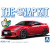 Aoshima 1/32 Scale Snap Kit #07-E Nissan GT-R Vibrant Red Model Kit