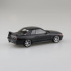 Aoshima 1/32 Scale Snap Kit #14-SP3 Nissan R32 Skyline GT-R Custom Wheels Black Pearl Metallic Model Kit