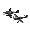 Hasegawa 1/72 Scale Black Knight of Berlin The Cockpit Focke-Wulf Fw190D-9 & Messerschmitt Me262A-1a Model Kit