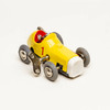 Schuco Micro Racer 1041 Midget Yellow Wind-Up Metal Car