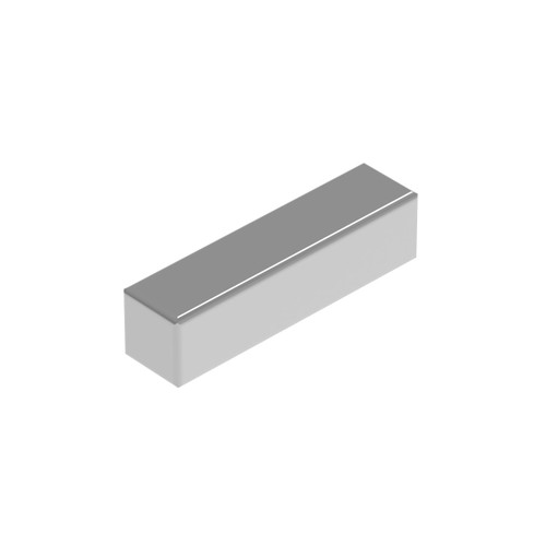 HiQ Parts Neodymium Magnet N52 Square 1mm x 4mm x Height 1mm (10pcs)