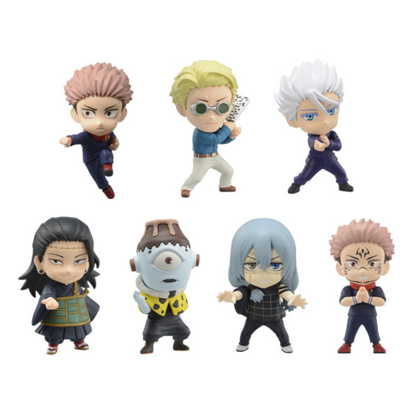 Bandai Jujutsu Kaisen Jujutsu Kaisen Shokugan Adverge Motion 2 Complete Set of 7 Figures