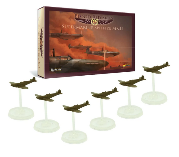 Warlord Games Blood Red Skies - British Supermarine Spitfire Mk.II Squadron