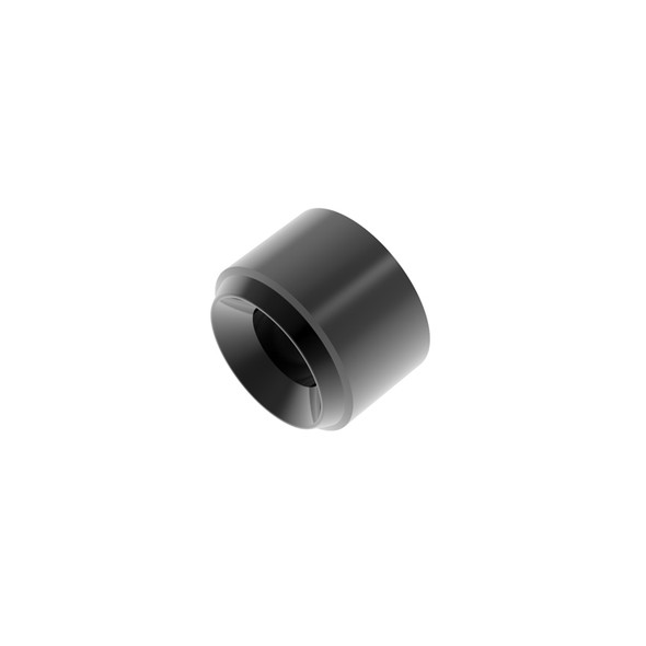 HiQ Parts Twin Pipe 2 Black 2.0mm (10pcs)