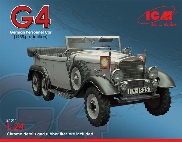 ICM 1/24 Typ G4 (1935 production), German Personnel Car