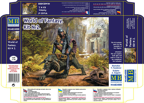 MASTER BOX 1/24 World of Fantasy. Kit No. 2