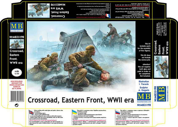 MASTER BOX 1/35 Crossroad, Eastern Front, WWII era