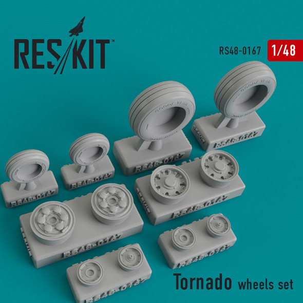 Res/Kit 1/48 Scale Tornado Wheel Set