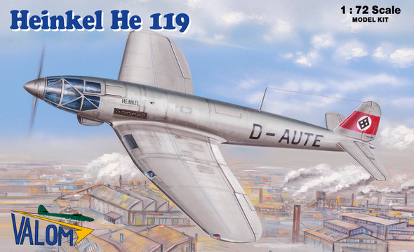 Valom 1/72 Scale Heinkel He 119 Model Kit