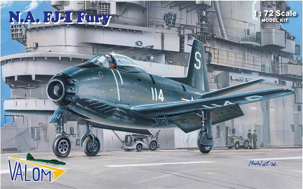 Valom 1/72 Scale N.A. FJ-1 Fury Model Kit