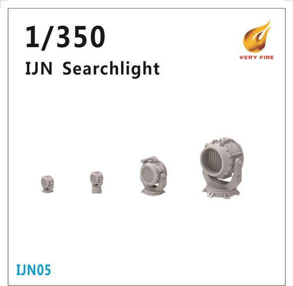 Very Fire 1/350 Scale IJN Searchlight Upgrade Kit