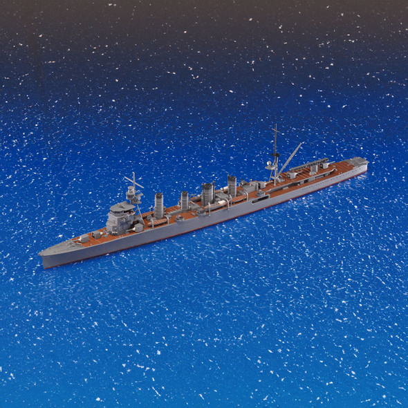 Aoshima 1/700 Scale IJN Light Cruiser Naka 1943 Model Kit