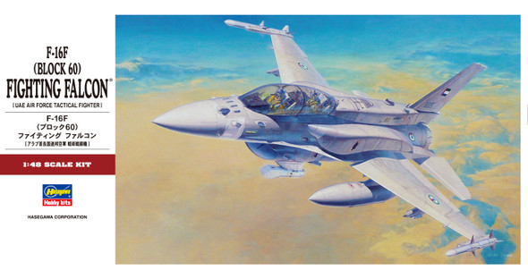 Hasegawa 1/48 Scale F-16F Block 60 Fighting Falcon Model Kit