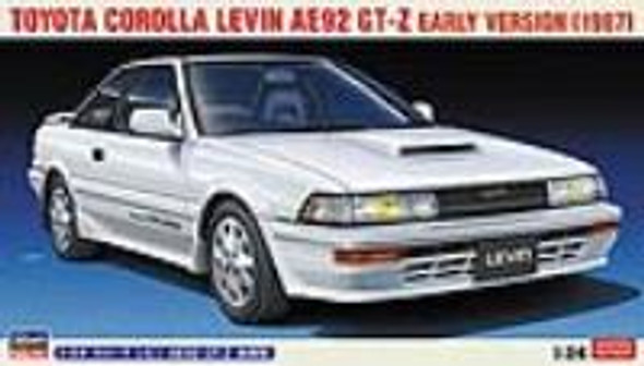 Hasegawa 1/24 Scale Toyota Corolla Levin AE92 GT-Z Early Version 1987 Model Kit