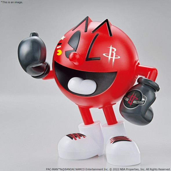 Bandai X NBA Entry Grade Pac-Man Houston Rockets Model Kit