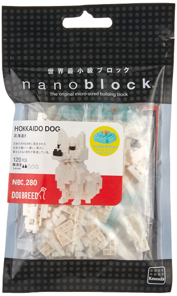 Nanoblock Collection Series Hokkaido Dog Breed Building Block Figure