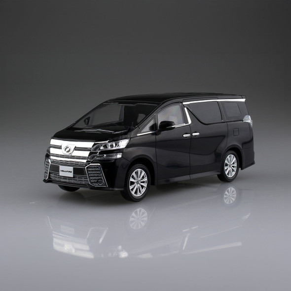 Aoshima 1/32 Scale Snap Kit #04-B Toyota Vellfire Black Model Kit