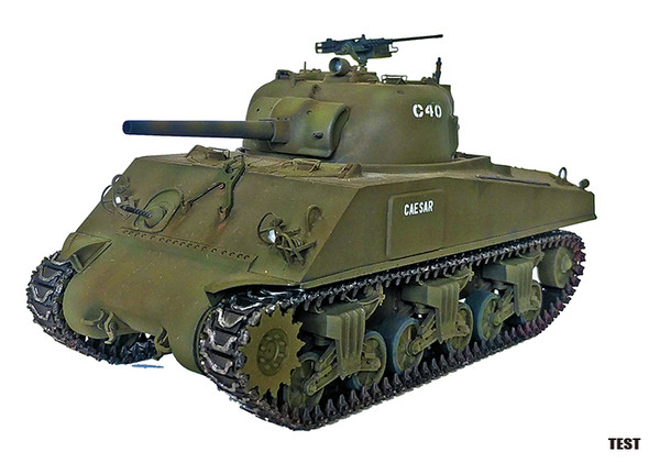 Asuka 1/35 U.S.M.C M4A2 (75) Sherman ?Caesar?