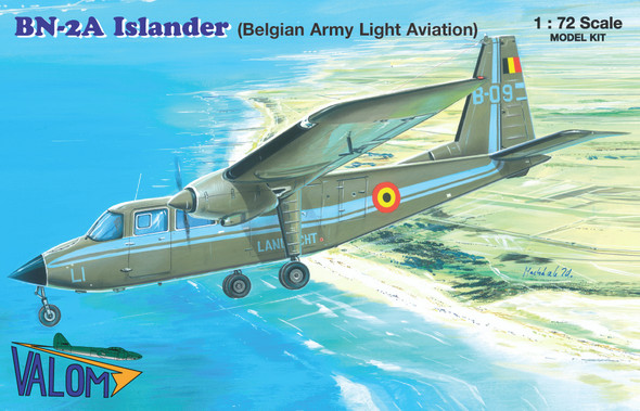 Valom 1/48 Scale Britten-Norman BN-2A Islander (Belgium) Model Kit