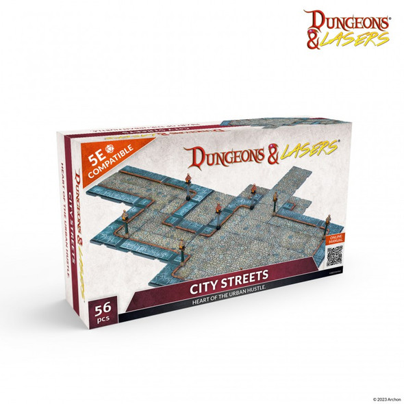 Archon Studio Dungeons and Lasers: City Streets (D&L: Expansion Sets)
