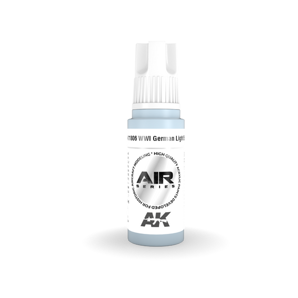 AK Interactive 3G Acrylics - Air - WWI German Light Blue 17ml