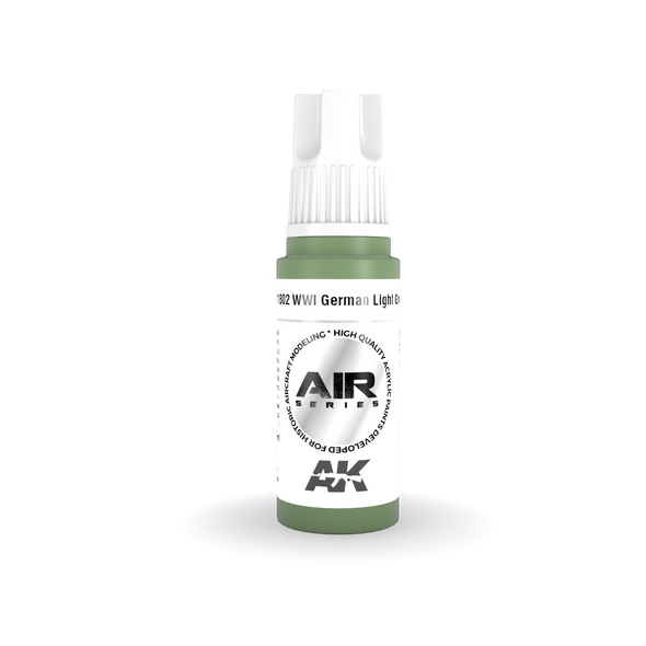 AK Interactive 3G Acrylics - Air - WWI German Light Green 17ml