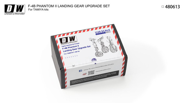 Detail & Wonder Studio 1/48 F-4B Landing Gear for TAMIYA Kit