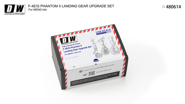 Detail & Wonder Studio 1/48 F-4E/G Landing Gear for MENG Kit