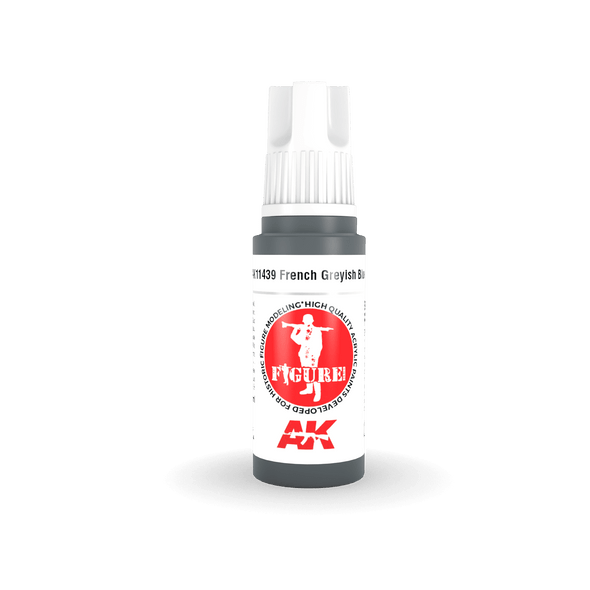 AK Interactive 3G Acrylics - Figure - French Greyish Blue 17ml