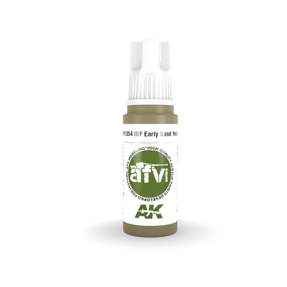 AK Interactive 3G Acrylics - AFV - IDF Early Sand Yellow 17ml