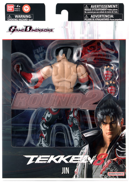 Bandai GameDimensions Tekken Action Figure -Jin Kazama- "Tekken 8"