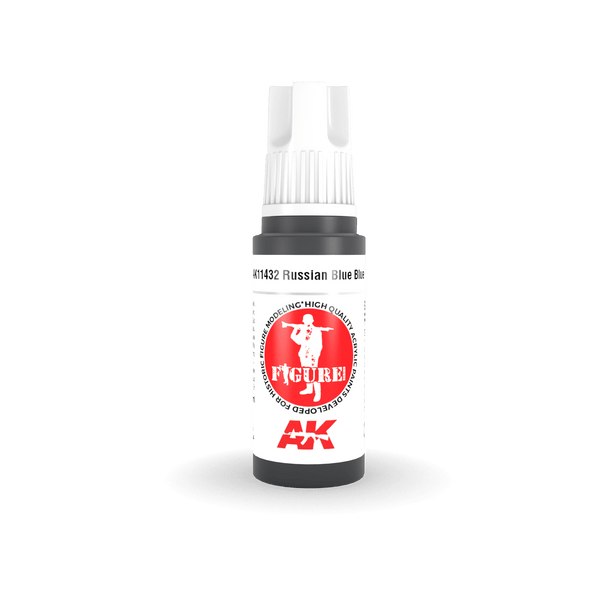 AK Interactive 3G Acrylics - Figure - Russian Blue Base 17ml