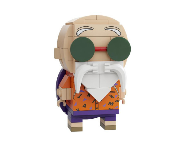 Pantasy Master Roshi Brick Head "Dragon Ball" Brick Kit