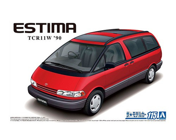 Aoshima 1/24 Toyota TCR11W ESTIMA TWIN MOON ROOF '90