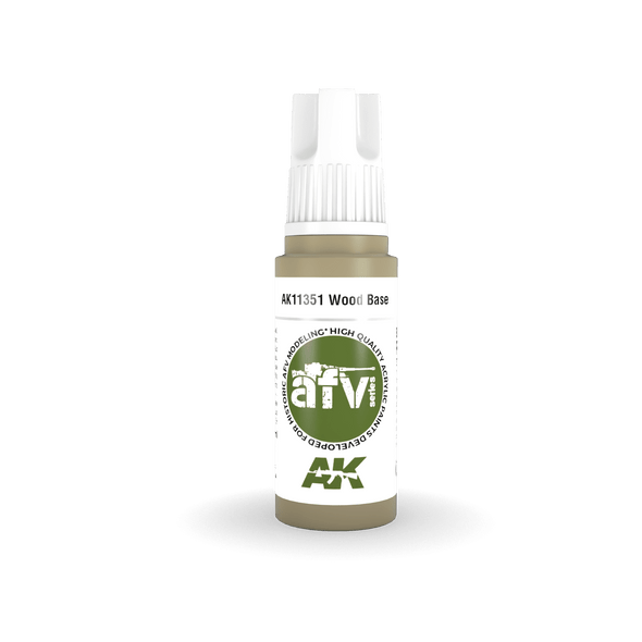 AK Interactive 3G Acrylics - AFV - Wood Base 17ml