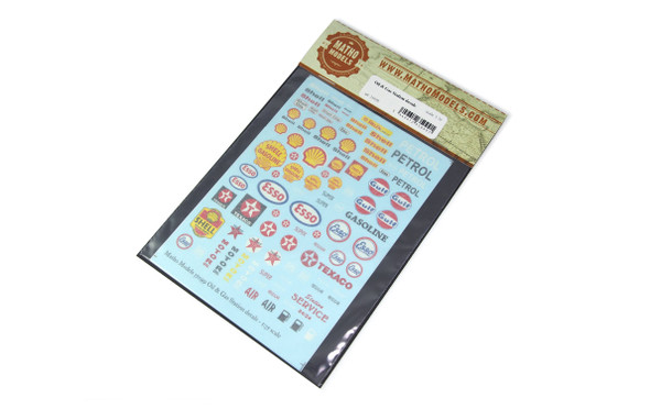 Matho 1/35 Oil & Gas Station decals