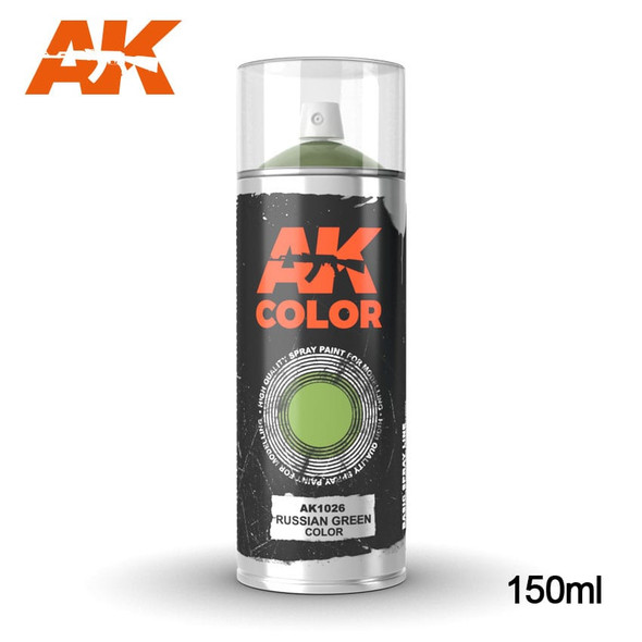 AK Interactive Sprays - Russian Green Color 150ml