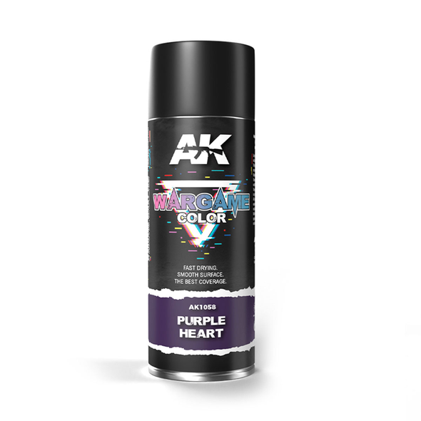 AK Interactive Sprays - Wargame Purple Heart 400ml