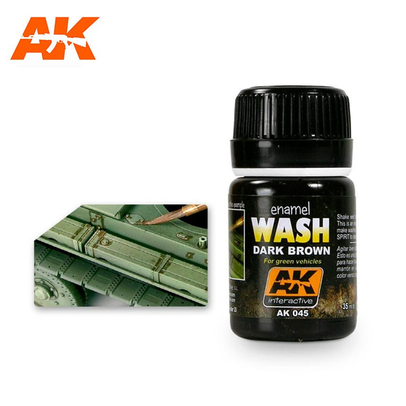 AK Interactive Washes - Wash for Green Vehicles 35ml