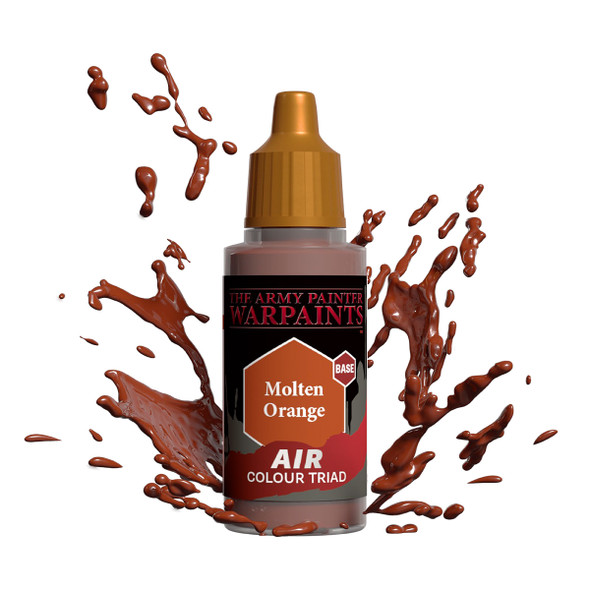 Army Painter Acrylic Warpaints - Air - Molten Orange