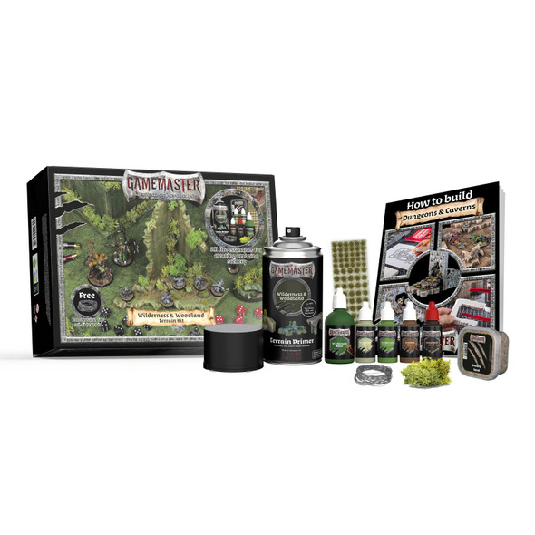 Army Painter Box Sets - Gamemaster Wilderness & Woodlands Terrain Kit