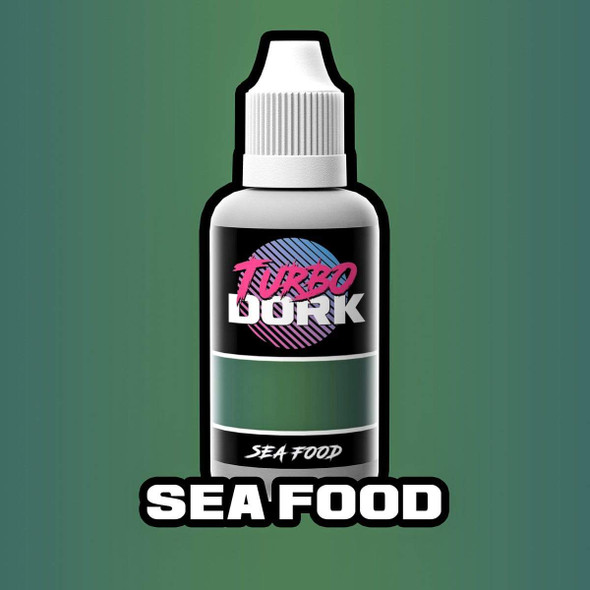 Turbo Dork Metallic Acrylic Paint - Sea Food 20ml