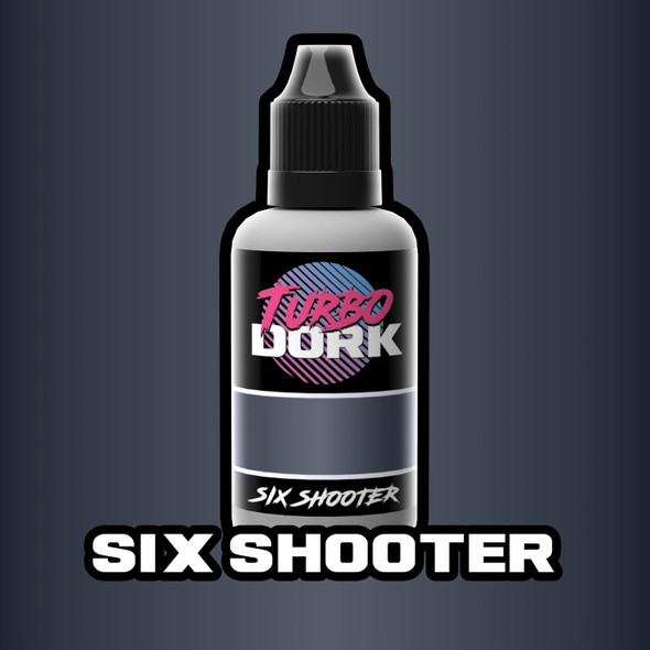 Turbo Dork Metallic Acrylic Paint - Six Shooter 20ml