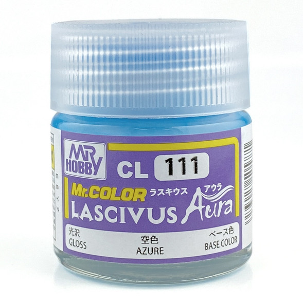 Mr. Hobby Mr. Color Acrylic Paint - Lascivus C111 Gloss Azure 10ml