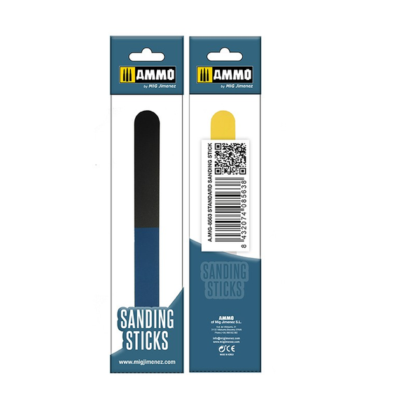 Ammo Mig Sanding Stick - Standard 180/320/600/2000 Grit