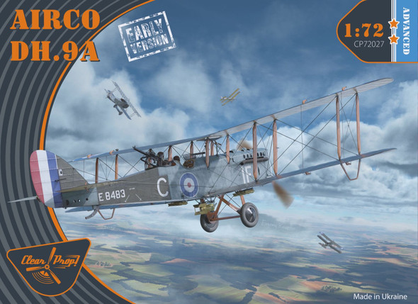 Clear Prop 1/72 Scale Airco DH.9a (Early Version) Model Kit